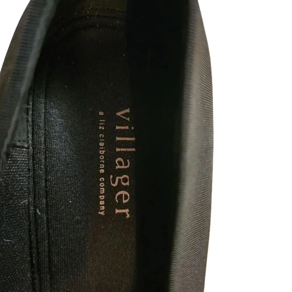 Villager Liz Claiborne Aris 2 Pumps Black Women's 2
